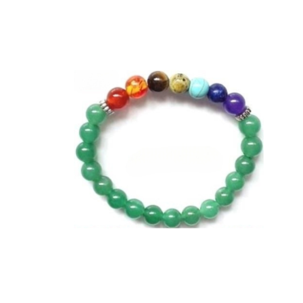 SEVEN CHAKRA WITH GREEN AVENTURINE